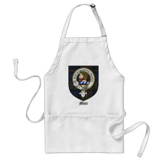 Muir Clan Crest Badge Tartan Standaard Schort