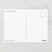 Muir Creek, Oregon Briefkaart (Achterkant)