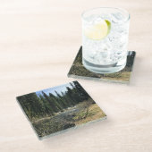 Muir Creek, Oregon Glazen Onderzetter (Schuin)