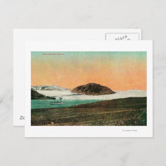 Muir Glacier en Icebergs in Alaska #2 Briefkaart (Voorkant / Achterkant)