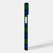 Muir Moore tartan green blue plaid Case-Mate iPhone Case (Achterkant / Rechts)