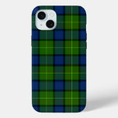 Muir Moore tartan green blue plaid Case-Mate iPhone Case (Achterkant)