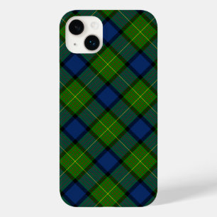Muir Moore tartan green blue plaid Case-Mate iPhone 14 Plus Hoesje