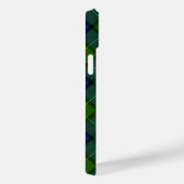 Muir Moore tartan green blue plaid Case-Mate iPhone Case (Achterkant / Rechts)