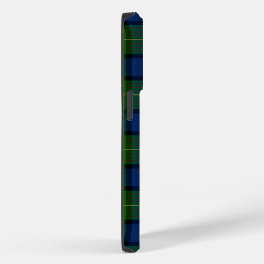 Muir Moore tartan green blue plaid Case-Mate iPhone Case (Achterkant / Rechts)