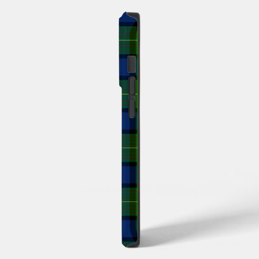 Muir Moore tartan green blue plaid Case-Mate iPhone Case (Achterkant / Links)