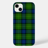 Muir Moore tartan green blue plaid Case-Mate iPhone Case (Achterkant)