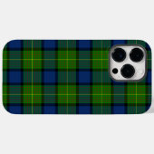 Muir Moore tartan green blue plaid Case-Mate iPhone Case (Achterkant (horizontaal))