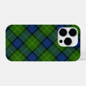 Muir Moore tartan green blue plaid iPhone Hoesje (Achterkant horizontaal)