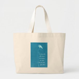 Muir Natuur Quote Grote Tote Bag