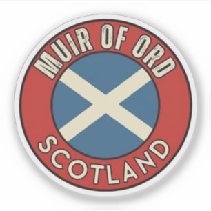 Muir of Ord, Schotland Sticker