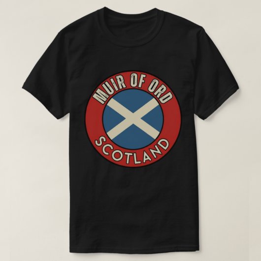 Muir of Ord, Schotland T-shirt (Design voorkant)
