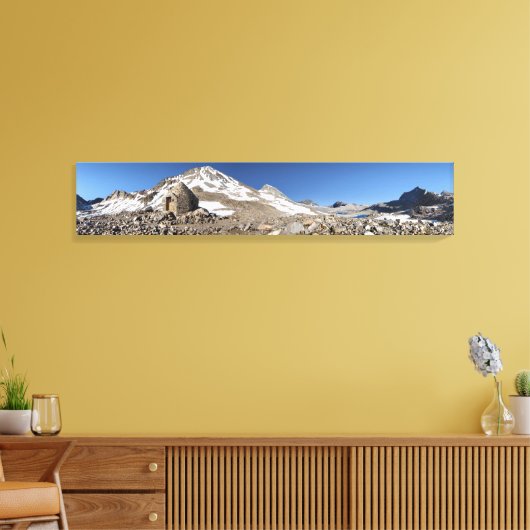 Muir Pass - John Muir Trail - Sierra Nevada Canvas Afdruk (Insitu (Woonkamer))