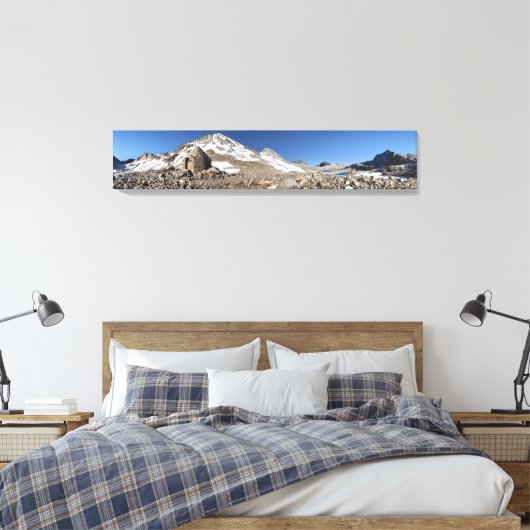 Muir Pass - John Muir Trail - Sierra Nevada Canvas Afdruk (Insitu (Slaapkamer))
