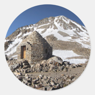 Muir Pass - John Muir Trail - Sierra Nevada Ronde Sticker