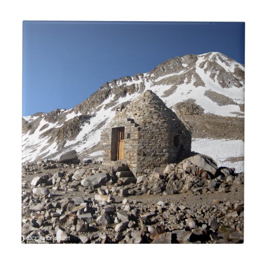 Muir Pass - John Muir Trail - Sierra Nevada Tegeltje (Voorkant)