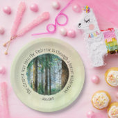 Muir Quote Waterverf Forest Papieren Bordje (Feest)