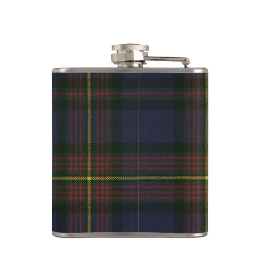 Muir Tartan & Badge Heupfles (Achterkant)