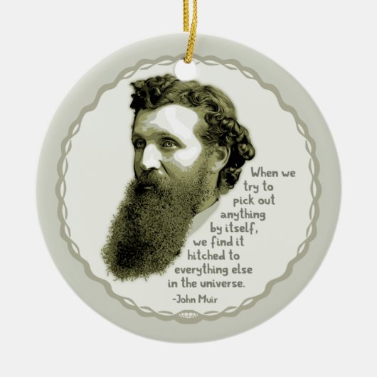 Muir Universe Keramisch Ornament (Voorkant)