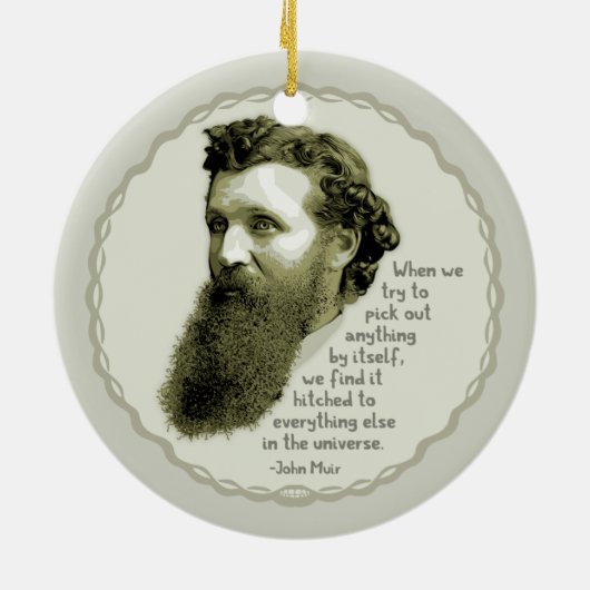 Muir Universe Keramisch Ornament (Achterkant)