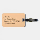 Muir Woods Brug I Bagagelabel (Achterkant horizontaal)