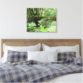 Muir Woods Brug I Canvas Afdruk (Insitu (Slaapkamer))