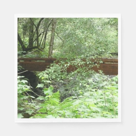Muir Woods Brug I Servetten (Voorkant)