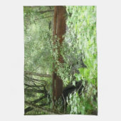 Muir Woods Brug I Theedoek (Verticaal)
