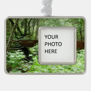 Muir Woods Brug I Verzilverd Omlijst Ornament