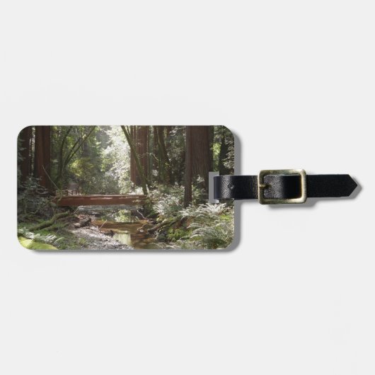 Muir Woods Brug II Bagagelabel (Voorkant horizontaal)