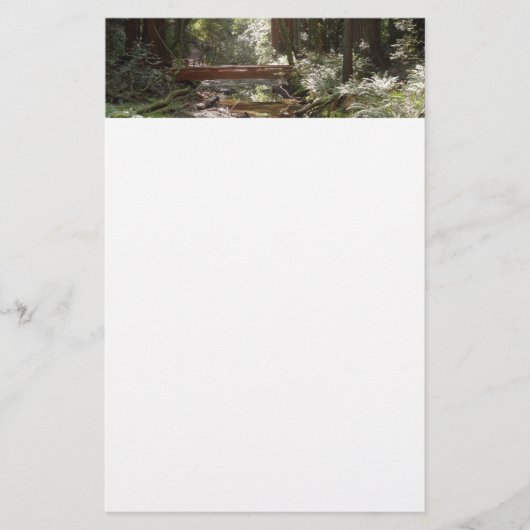 Muir Woods Brug II Briefpapier (Voorkant)