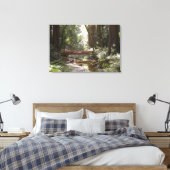 Muir Woods Brug II Canvas Afdruk (Insitu (Slaapkamer))