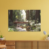 Muir Woods Brug II Canvas Afdruk (Insitu (Woonkamer))