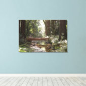 Muir Woods Brug II Canvas Afdruk (Insitu (Houten vloer))