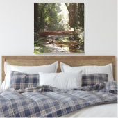 Muir Woods Brug II Canvas Afdruk (Insitu (Slaapkamer))