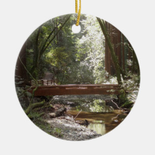 Muir Woods Brug II Keramisch Ornament