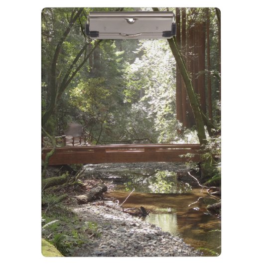 Muir Woods Brug II Klembord (Voorkant)
