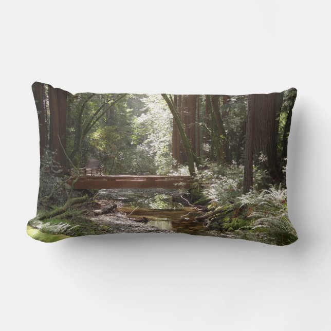 Muir Woods Brug II Kussen (Voorkant)