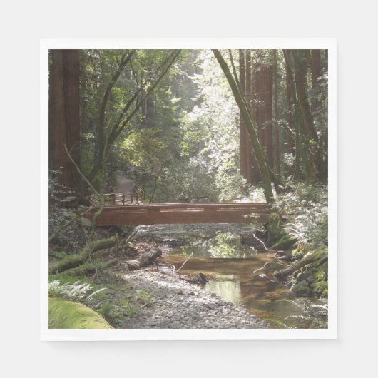 Muir Woods Brug II Servet (Voorkant)