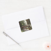 Muir Woods Brug II Vierkante Sticker (Envelop)