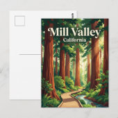 Muir Woods National Monument VS Briefkaart (Voorkant / Achterkant)