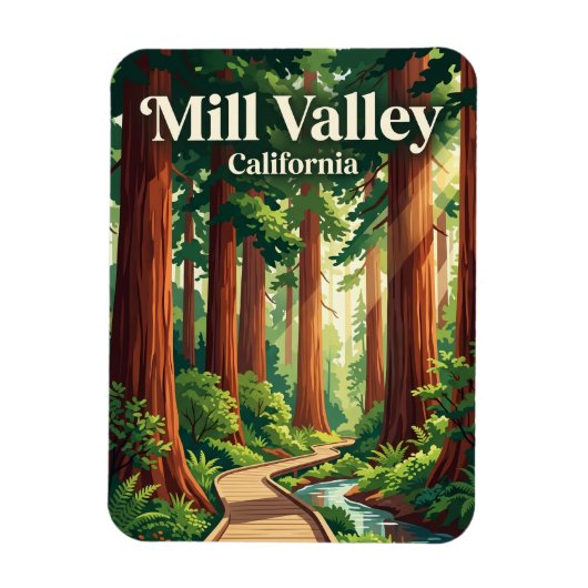 Muir Woods National Monument VS Magneet (Verticaal)
