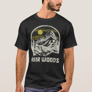 Muir Woods Souvenirs Nationaal Park Wandelen Natuu T-shirt