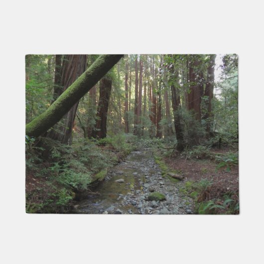 Muir Woods Stroom Bos Landschap Deurmat (Voorkant)
