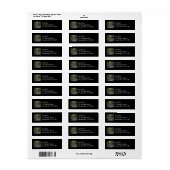 Muir Woods Stroom Bos Landschap Etiket (Full Sheet)