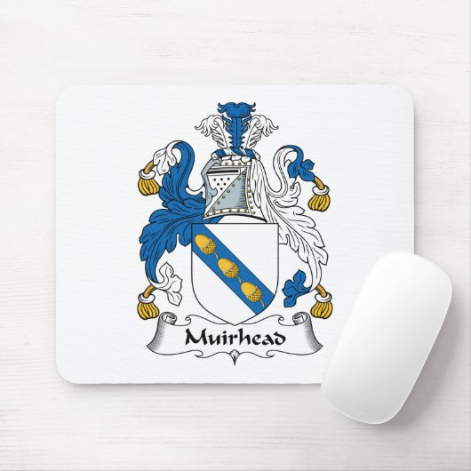 Muirhead Family Crest Muismat (Met muis)