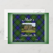Muir's Rowallan Castle Ale Briefkaart (Voorkant / Achterkant)
