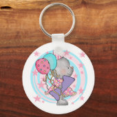 Muis 1e verjaardag T-shirts en geschenken Sleutelhanger (Voorkant)