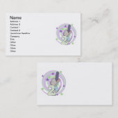 Muis 2e Verjaardag T shirten en geschenken Visitekaartje (Voorkant / Achterkant)