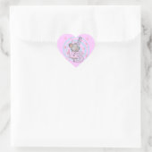 Muis 3e verjaardag T-shirts en geschenken Hart Sticker (Tas)